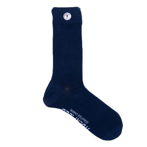 Chaussettes unies marine - Ruckfield - Modalova