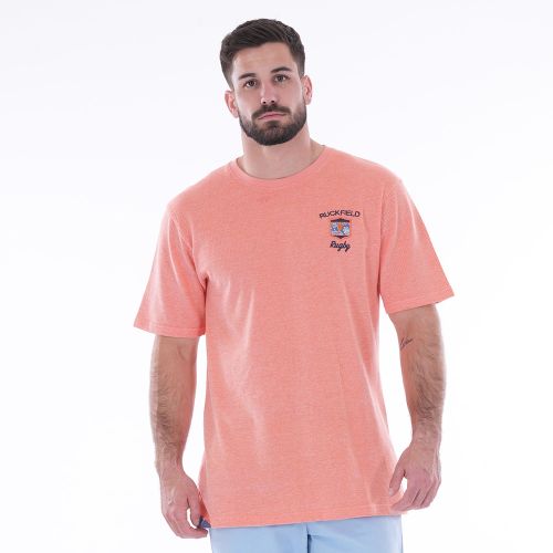 T-shirt corail Ruckfield Kashmir - Ruckfield - Modalova
