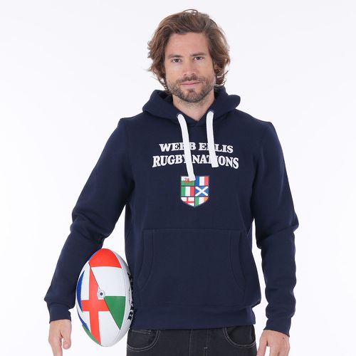 Sweatshirt à capuche b Ellis Rugby Nations marine - WEB - Modalova