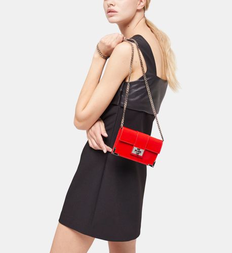 Pochette Emily Medium En Cuir Rouge - The Kooples - Modalova