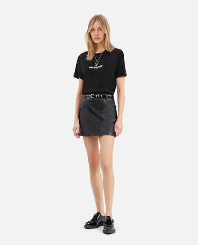 T-shirt Femme Logo Noir - The Kooples - Modalova