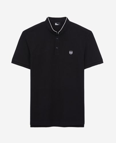 Polo Col Officier Noir - The Kooples - Modalova