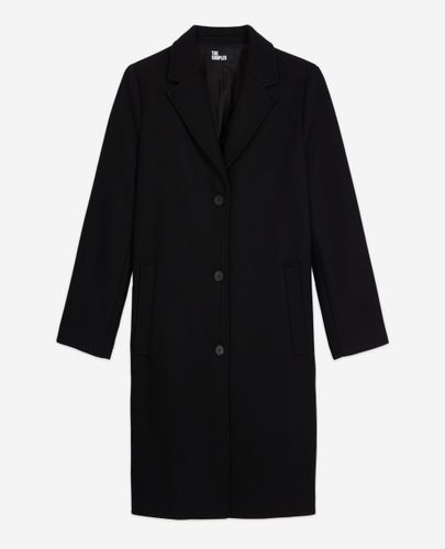 Manteau En Laine Noir - The Kooples - Modalova