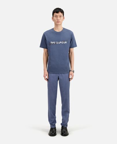 T-shirt What Is Bleu Nuit - The Kooples - Modalova