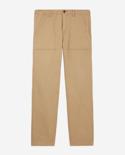 Pantalon Chino Coton Kaki À Poches - The Kooples - Modalova