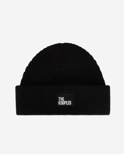 Bonnet En Laine Noir - The Kooples - Modalova