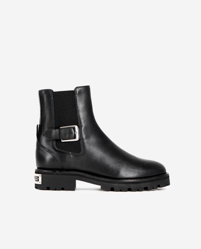 Bottines Chelsea En Cuir Noir - The Kooples - Modalova