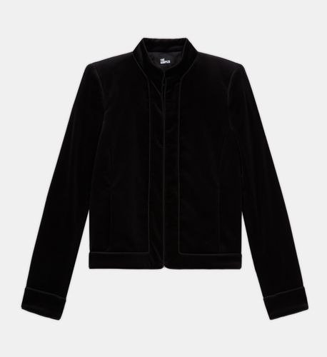 Veste En Velours Noire - The Kooples - Modalova