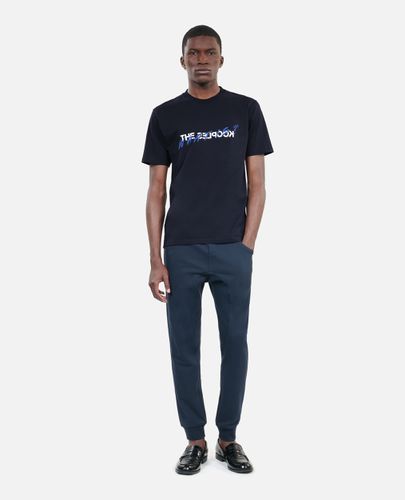 T-shirt Homme What Is Bleu - The Kooples - Modalova