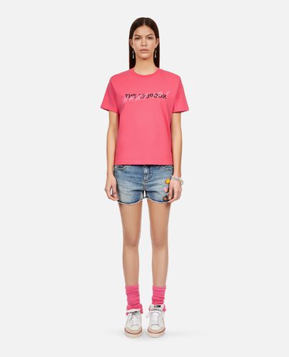 T-shirt What Is Fuchsia - The Kooples - Modalova