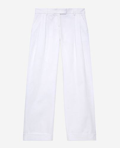 Pantalon Large Blanc - The Kooples - Modalova