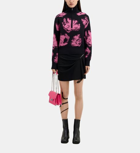 Pull Noir Avec Fleurs - The Kooples - Modalova