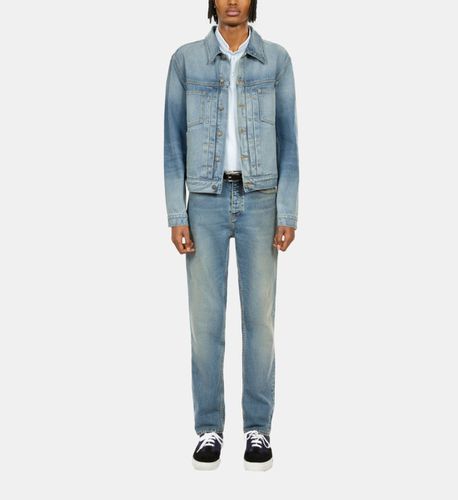 Blouson Bleu En Denim Lavé - The Kooples - Modalova