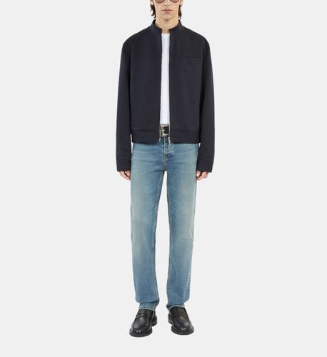 Blouson Worker Bleu Marine - The Kooples - Modalova