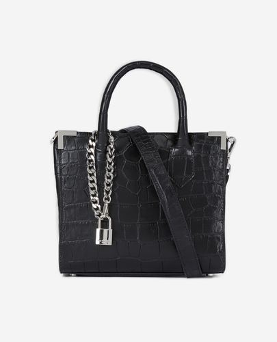 Sac Ming Medium En Cuir Noir - The Kooples - Modalova