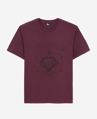 T-shirt Avec Sérigraphie Dagger Through Heart - The Kooples - Modalova
