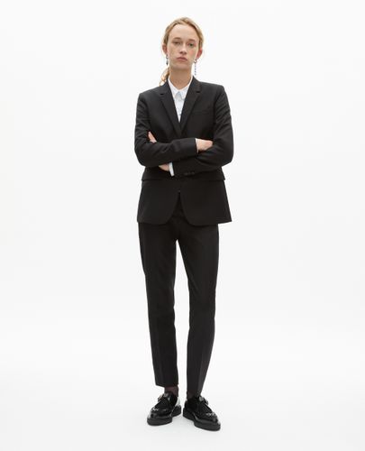 Veste De Costume En Laine Noire - The Kooples - Modalova