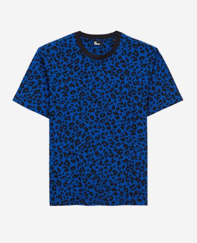 T-shirt Homme Léopard Bleu - The Kooples - Modalova