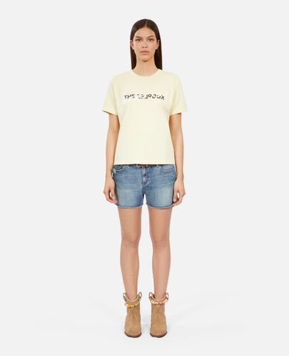 T-shirt What Is Jaune Clair - The Kooples - Modalova