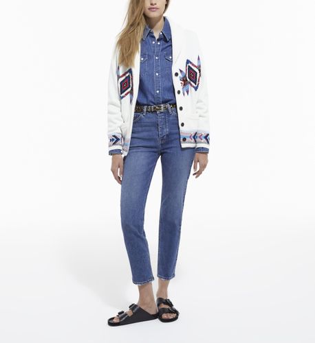 Cardigan Col Châle À Motifs - The Kooples - Modalova