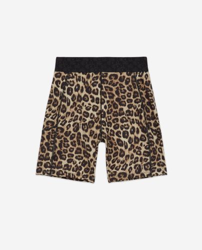 Short Cycliste Technique Léopard - The Kooples - Modalova