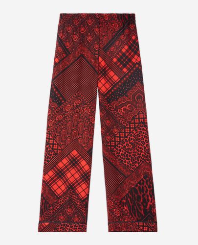 Pantalon Droit Imprimé - The Kooples - Modalova