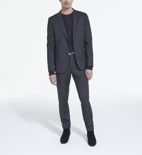 Veste De Costume En Laine Noire - The Kooples - Modalova