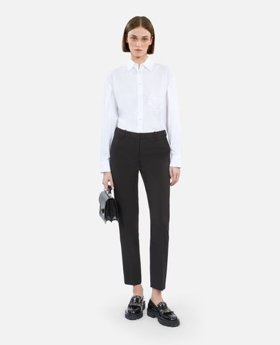 Pantalon De Costume En Crêpe Noir - The Kooples - Modalova