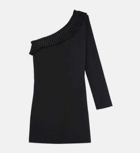 Robe Courte Noire One Shoulder - The Kooples - Modalova
