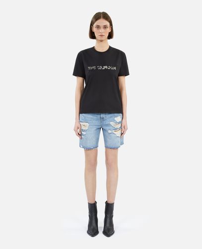 T-shirt Femme What Is Noir Strass - The Kooples - Modalova