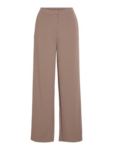 Taille Haute Pantalon À Jambe Ample - Vila - Modalova