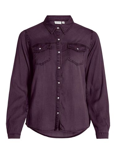 Poche Chemise En Jean - Vila - Modalova