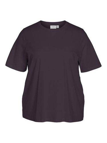 Curve - Round Neck T-shirt - Vila - Modalova