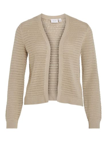 Coton Cardigan En Maille - Vila - Modalova