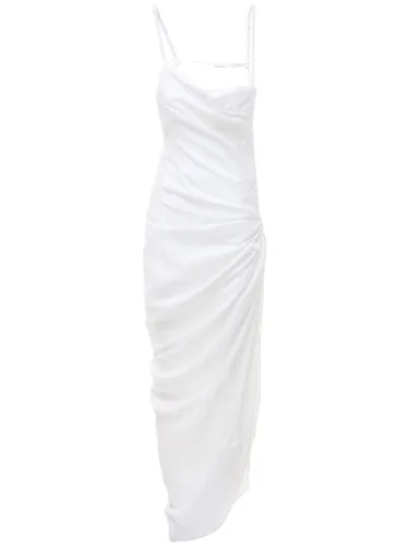 Robe Longue En Viscose Mélangée La Robe Saudade - JACQUEMUS - Modalova