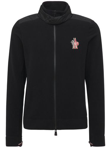 Cardigan Zippé En Polaire Technique Stretch - MONCLER GRENOBLE - Modalova