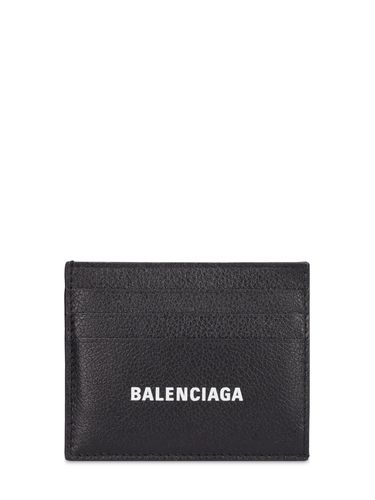 Porte-cartes En Cuir À Logo - BALENCIAGA - Modalova