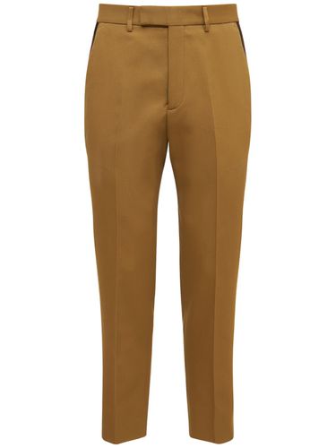 Pantalon En Coton Détail Web - GUCCI - Modalova