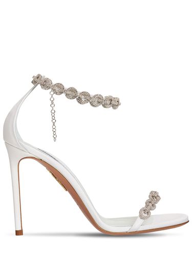 Sandales En Gros-grain Love Link 105 Mm - AQUAZZURA - Modalova