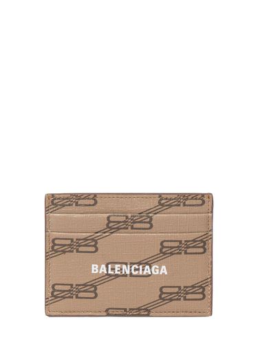 Porte-cartes En Simili-cuir À Logo - BALENCIAGA - Modalova