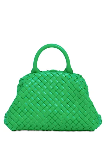 Sac À Main En Cuir Mini Handle - BOTTEGA VENETA - Modalova