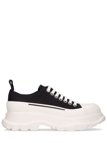 Chaussures À Lacets En Coton 45 Mm - ALEXANDER MCQUEEN - Modalova