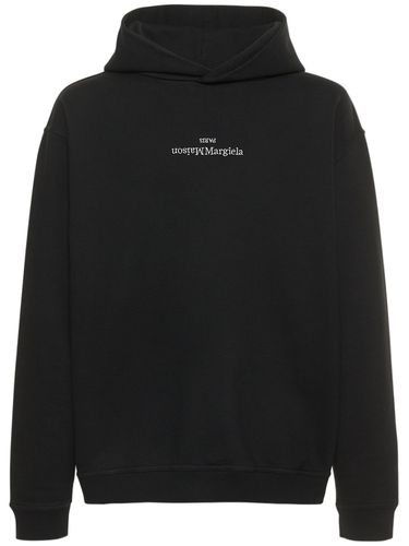 Sweat-shirt En Jersey À Capuche - MAISON MARGIELA - Modalova