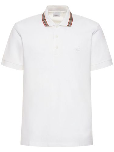 Polo En Coton Pierson Icon - BURBERRY - Modalova