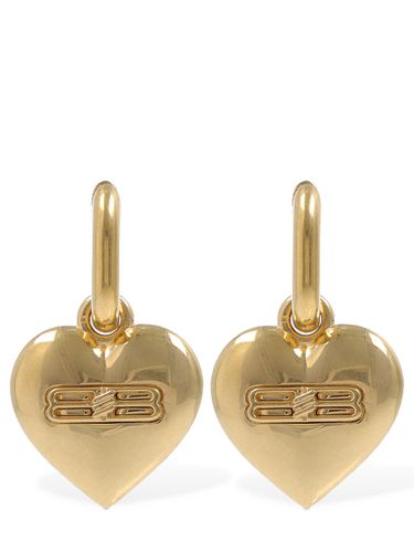 Boucles D'oreilles Cœurs Bb Icon - BALENCIAGA - Modalova