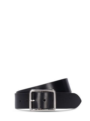 Ceinture En Cuir 4 Cm - ALEXANDER MCQUEEN - Modalova