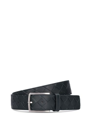 Ceinture En Cuir Intreccio - BOTTEGA VENETA - Modalova