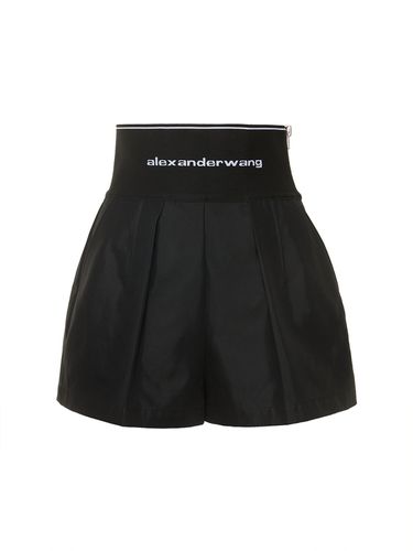 Short Ajusté En Coton Et Nylon - ALEXANDER WANG - Modalova