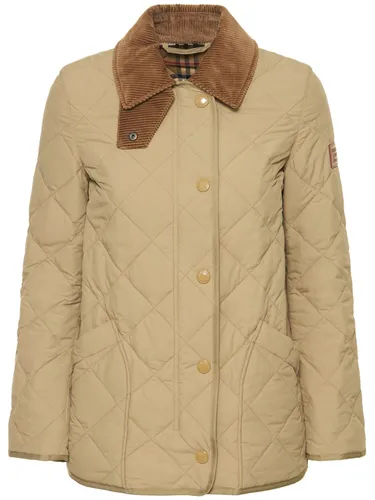 Veste En Nylon Matelassé Cotswold - BURBERRY - Modalova