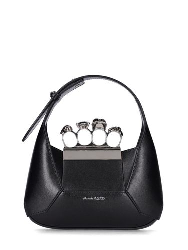 Sac Hobo Mini En Cuir Jewelled - ALEXANDER MCQUEEN - Modalova